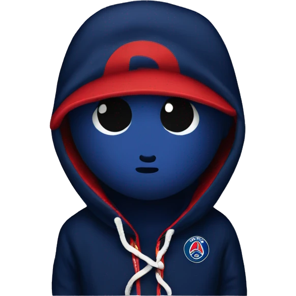 a bathing ape PSG hoodies emoji