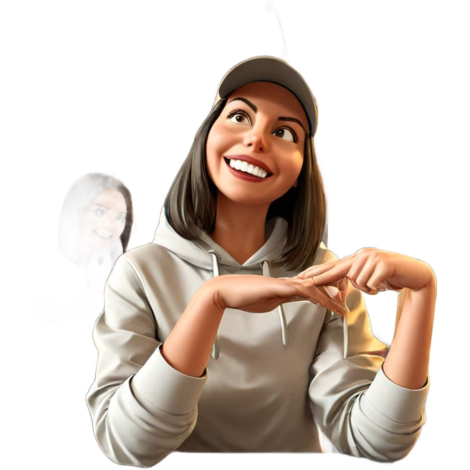 happy girls enjoying restaurant vibes emoji