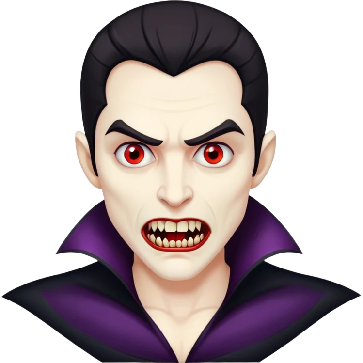 classic vampire emoji