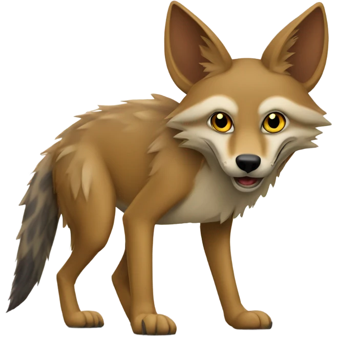 A Jackal with the name “Jakals” around it emoji