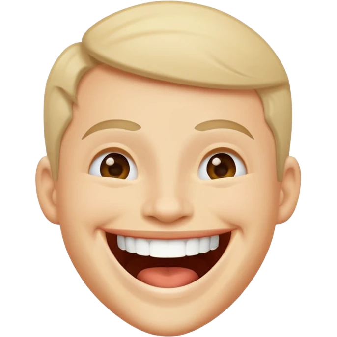 laughing at joke emoji