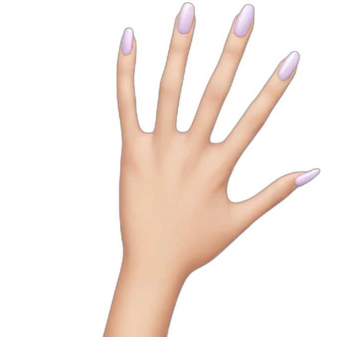 hand manicure emoji