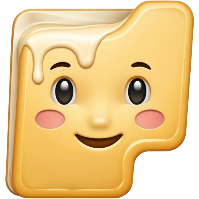 Letter Creamy colored emoji