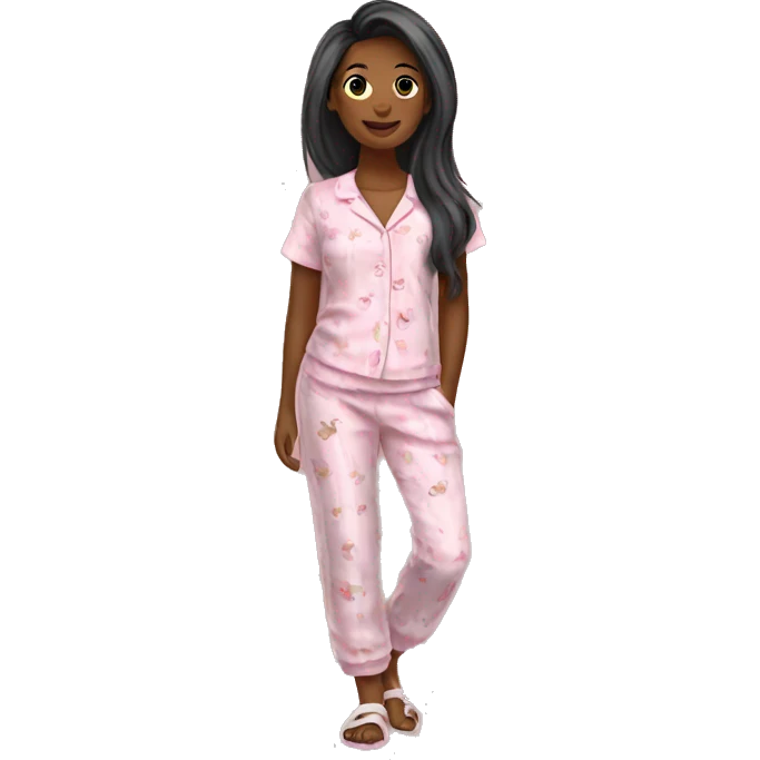 Cute but femenine girly pj  emoji