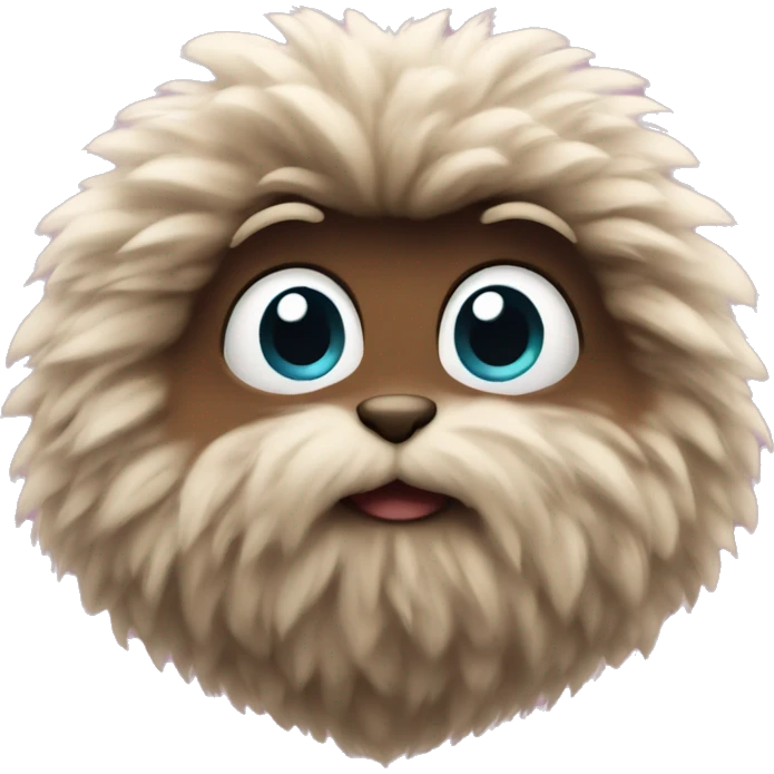 Fluffy heart  emoji