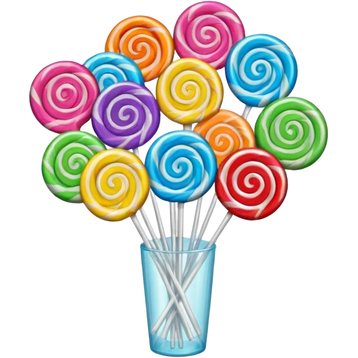Bouquet of lolipops emoji