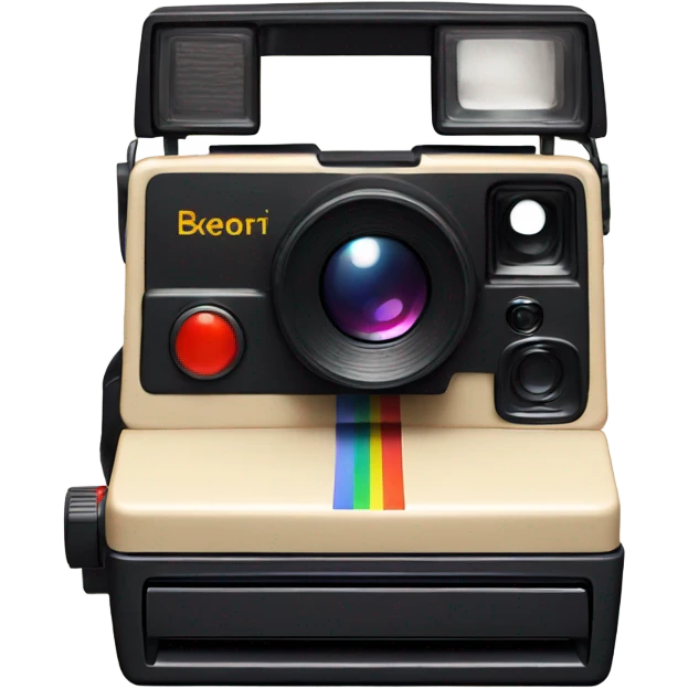 Polaroid camera emoji