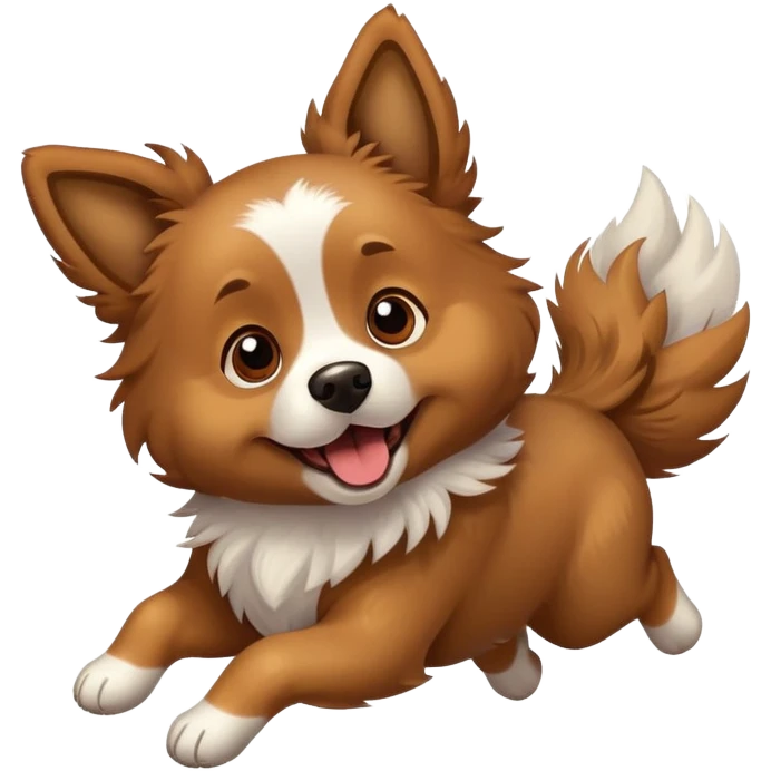 Un perro volando emoji