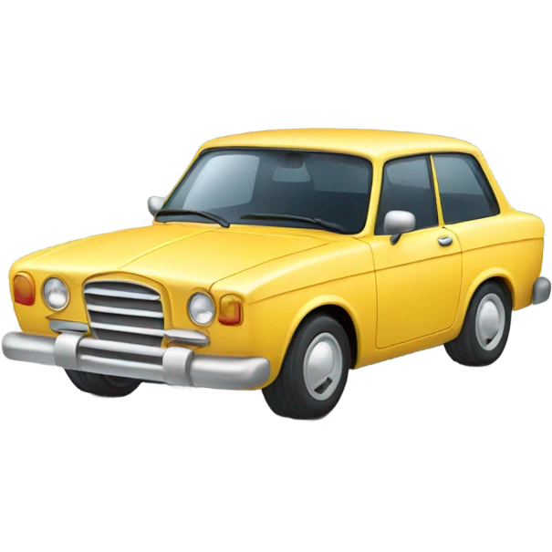 Children's stylish car emoji