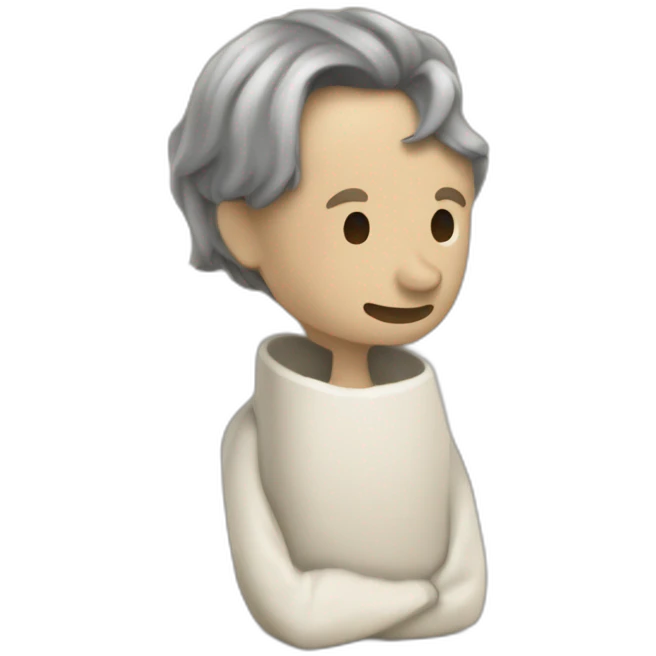 Quelq'un entrain de réviser un cahier d'histoire sur un lit emoji