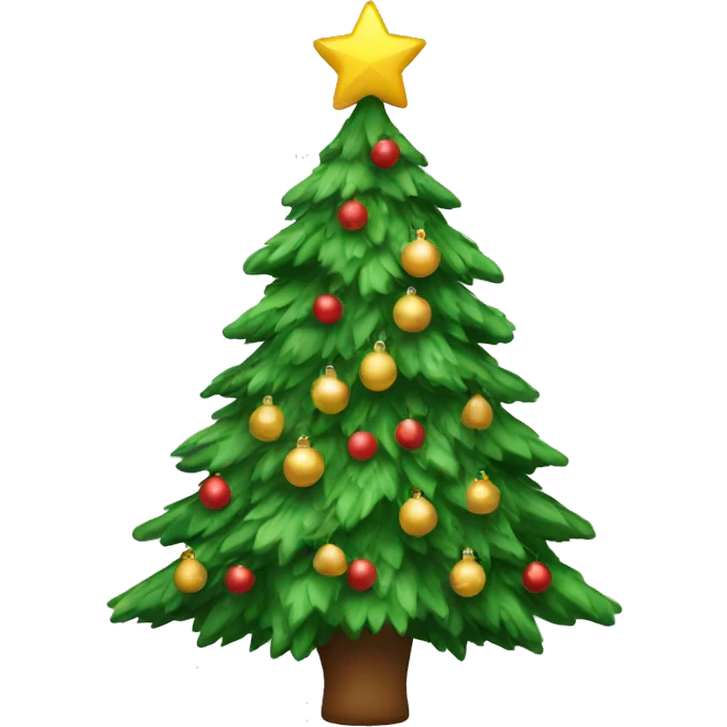 christmas tree emoji