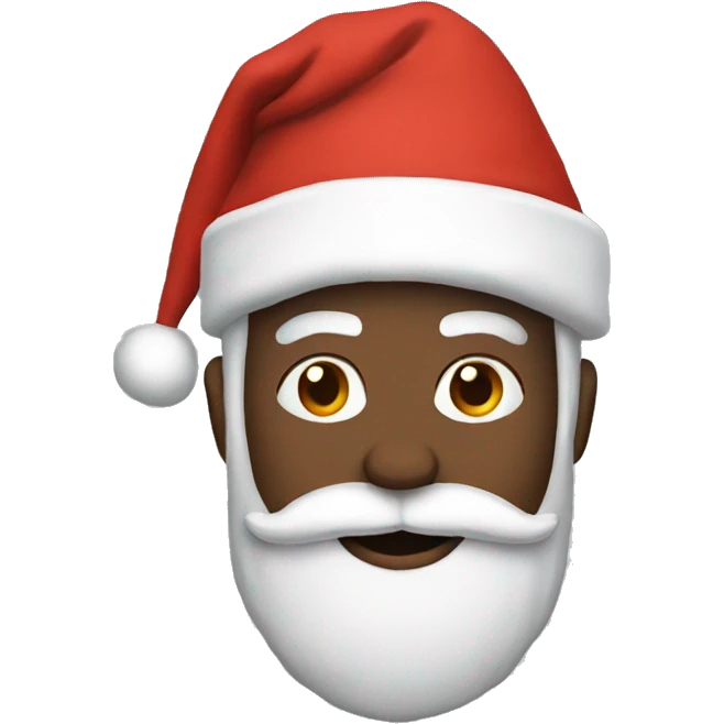 Santa wearing a horse t shirt emoji