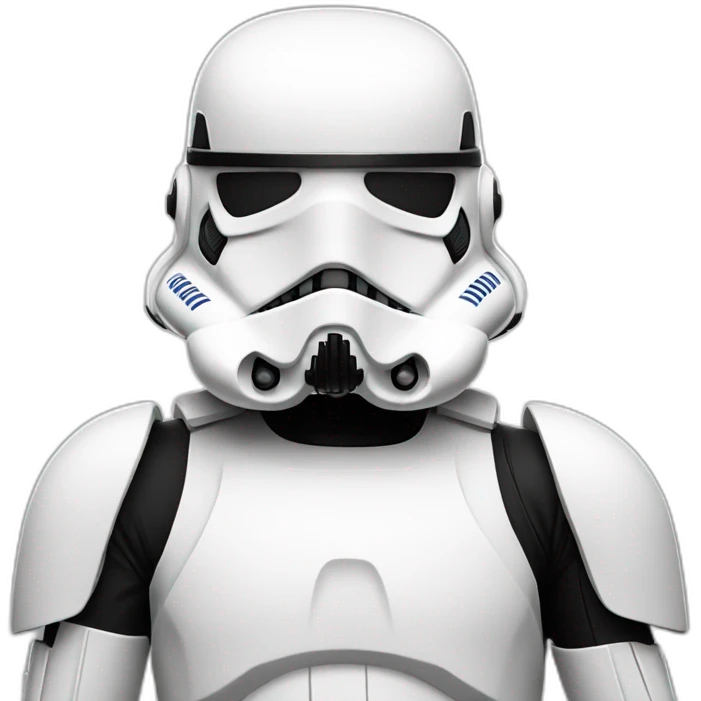 Stormtrooper body emoji