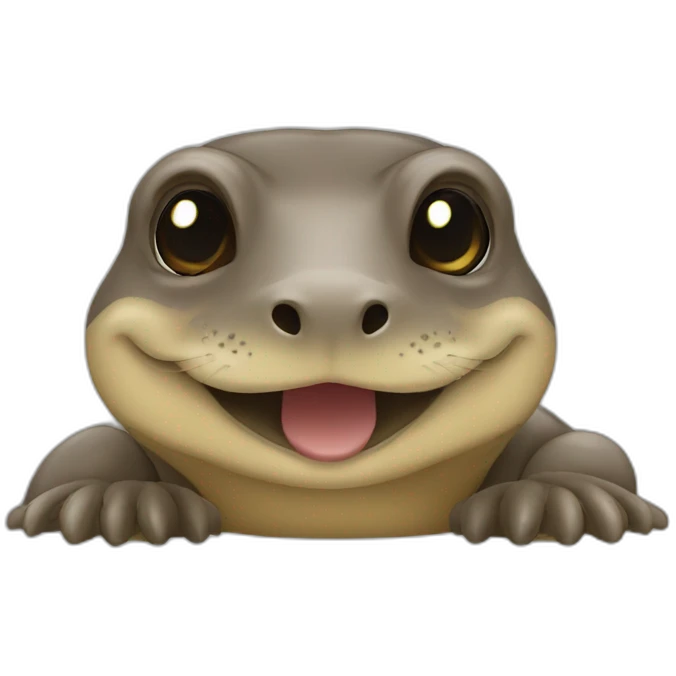 Tortue loutre emoji