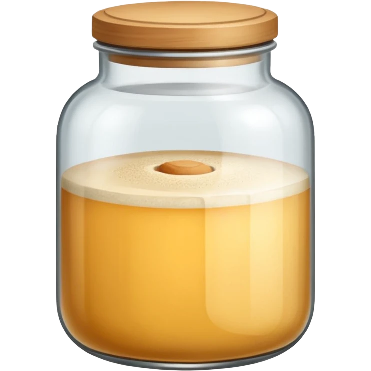 Poudre de farine dans un bocal  emoji