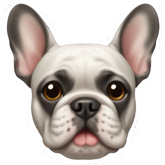 french bulldog  emoji