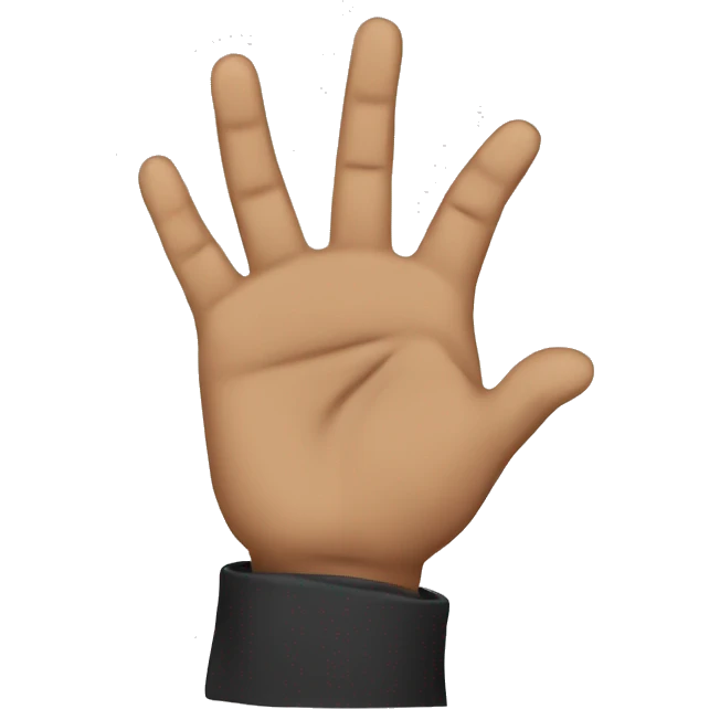 muslim hand pray emoji