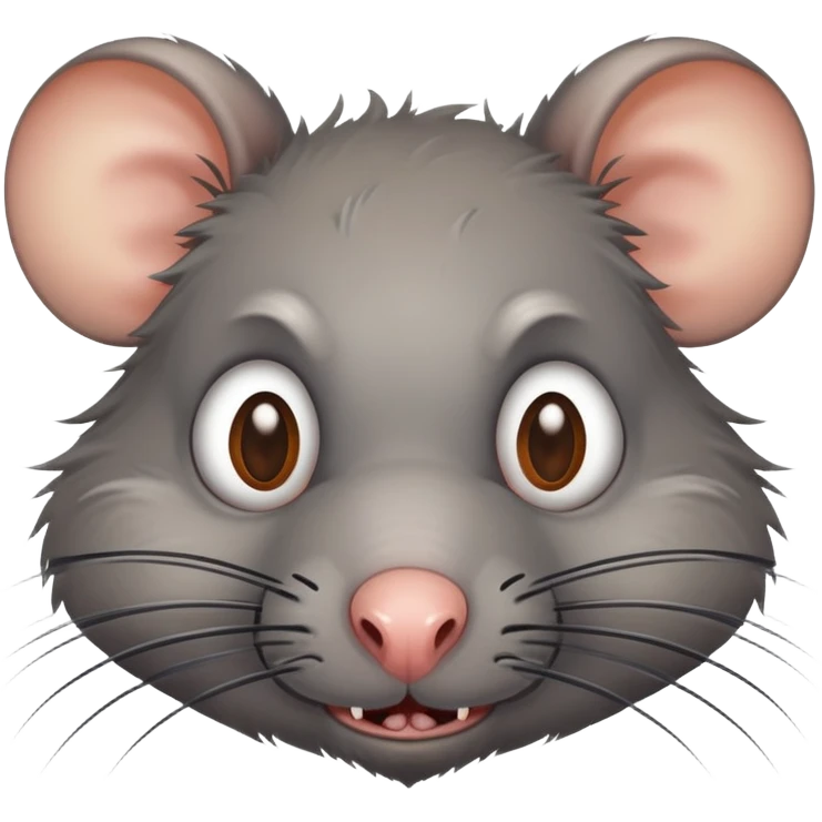 Ugly rat emoji
