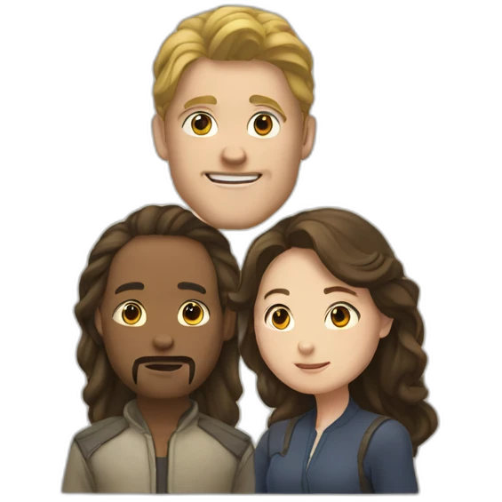 Heang and Lise emoji