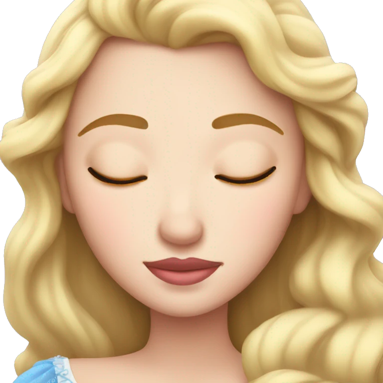 Sleeping beauty emoji