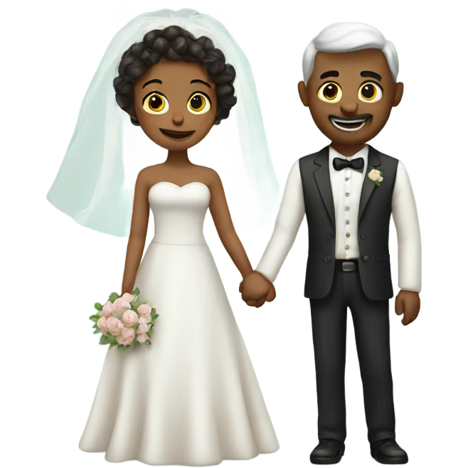 Loving marriage  emoji