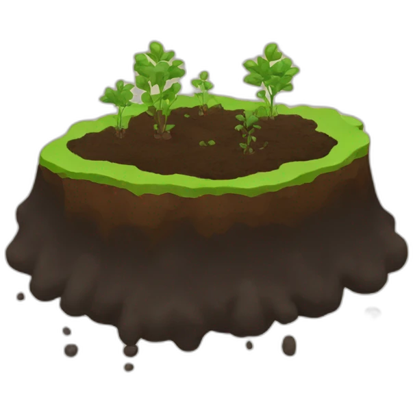 floating soil emoji