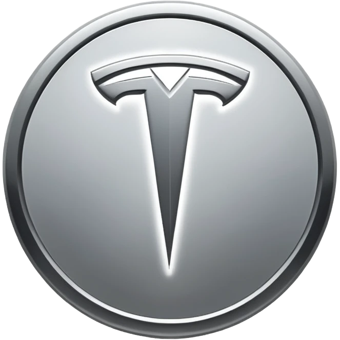 Tesla logo original emoji