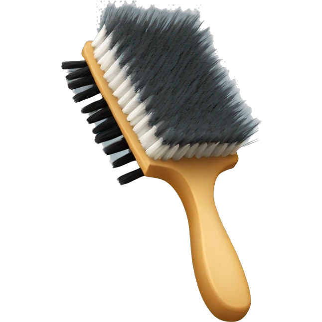 a shoe brush emoji