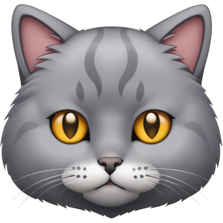 Cat that is very sad emoji