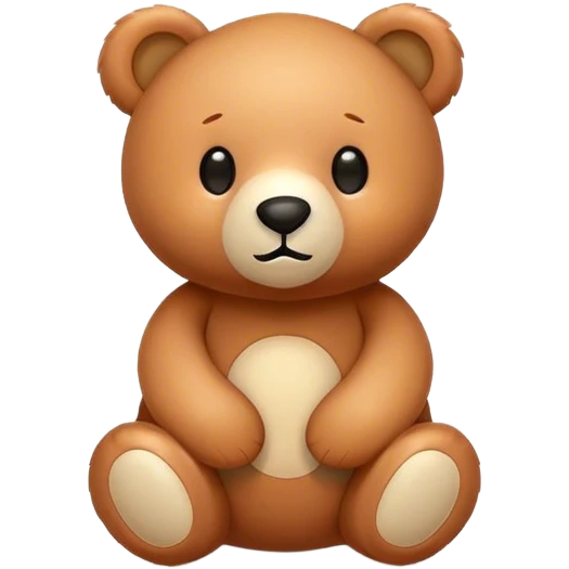 Jellycat bear emoji