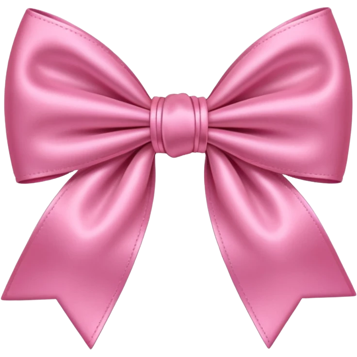 bow pink emoji