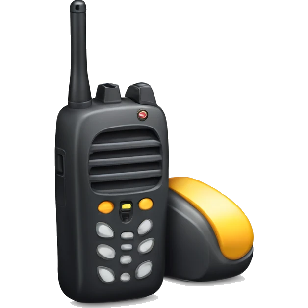 Walkie talkie emoji