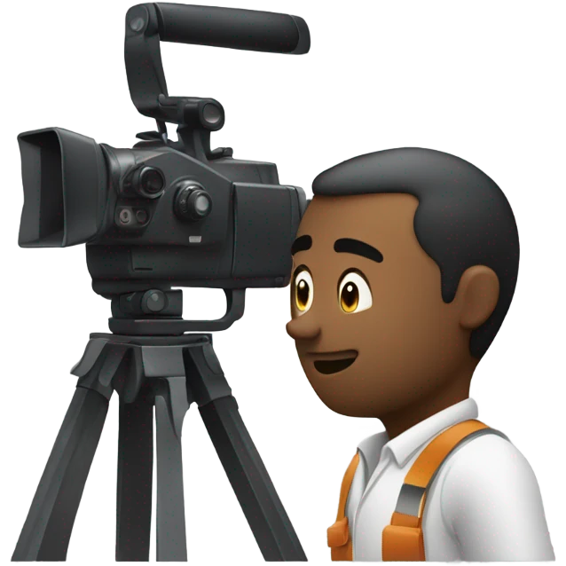 man making film emoji