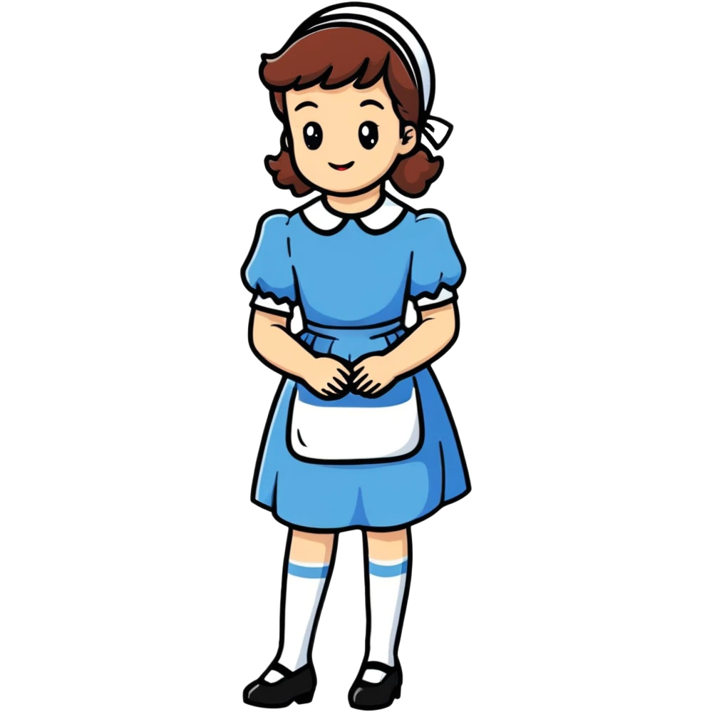 Dorothy from The Wizard of Oz emoji