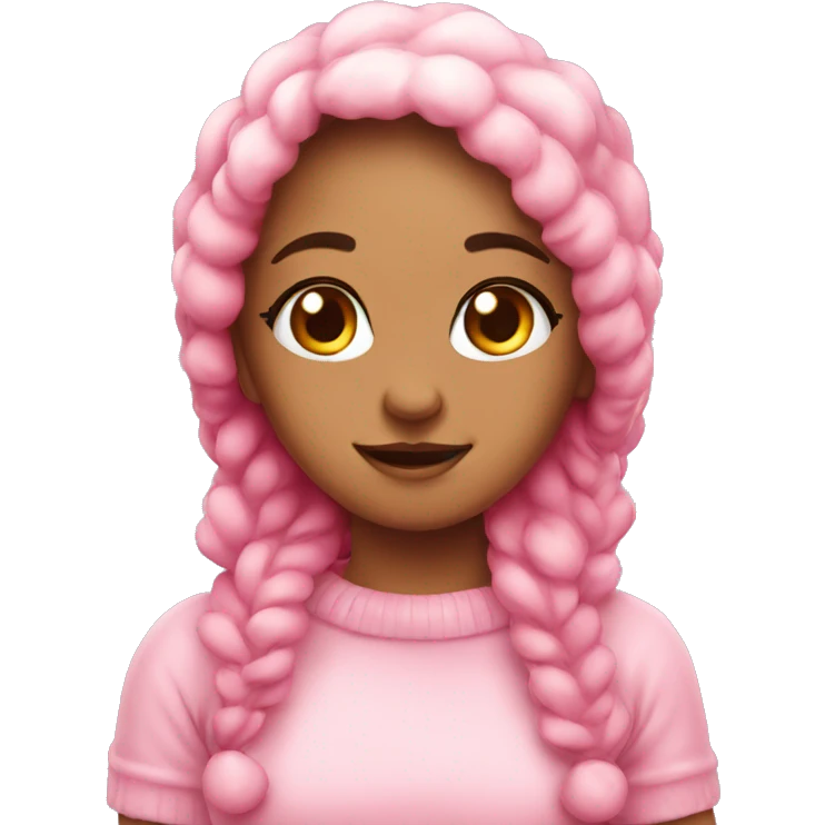 Pink Cute Love Christmas  emoji