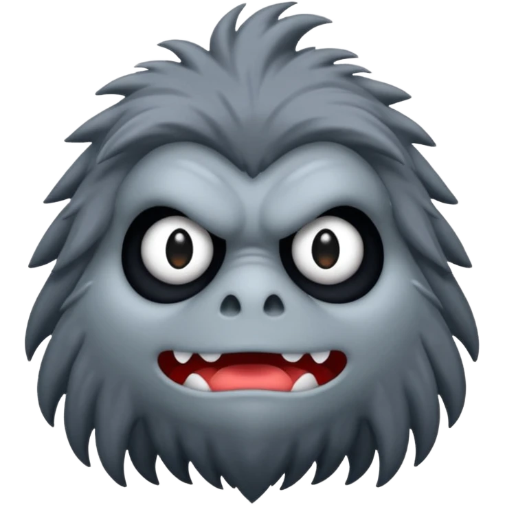 the groke from 90s moomin emoji