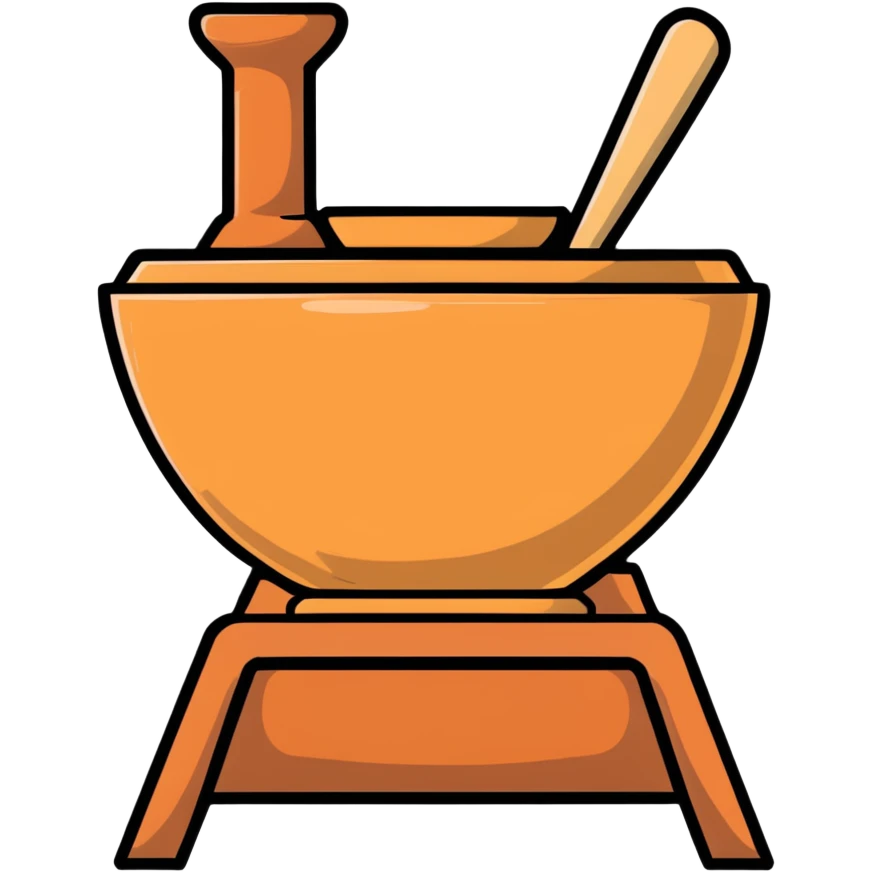 pottery wheel with clay emoji