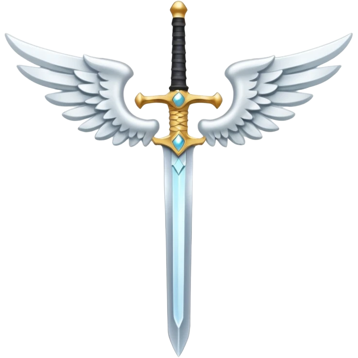 angel sword emoji