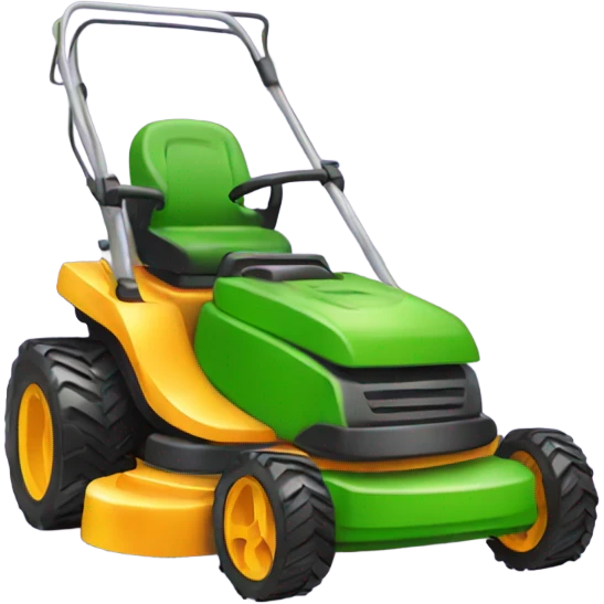 Lawn mower  emoji
