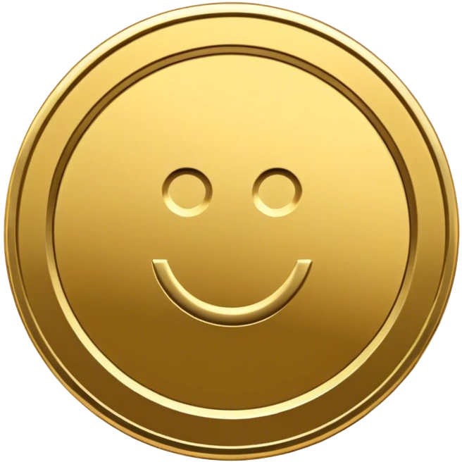 Non fungible token coin  emoji