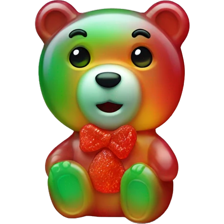 Gummy bear  emoji