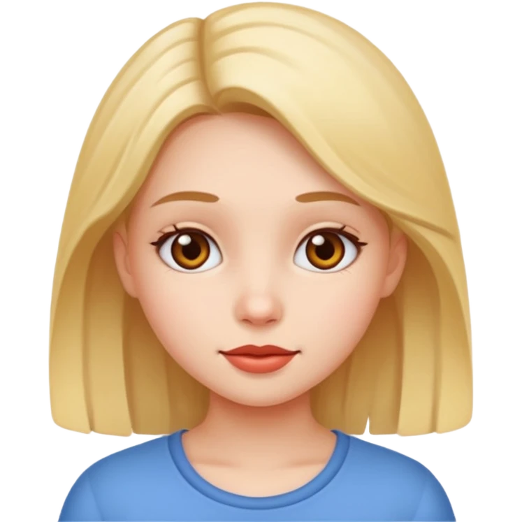 Милая девочка emoji
