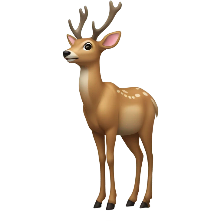 City deer emoji