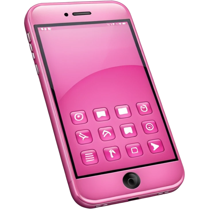 pink celphone  emoji