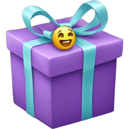 Openning suprised gift emoji