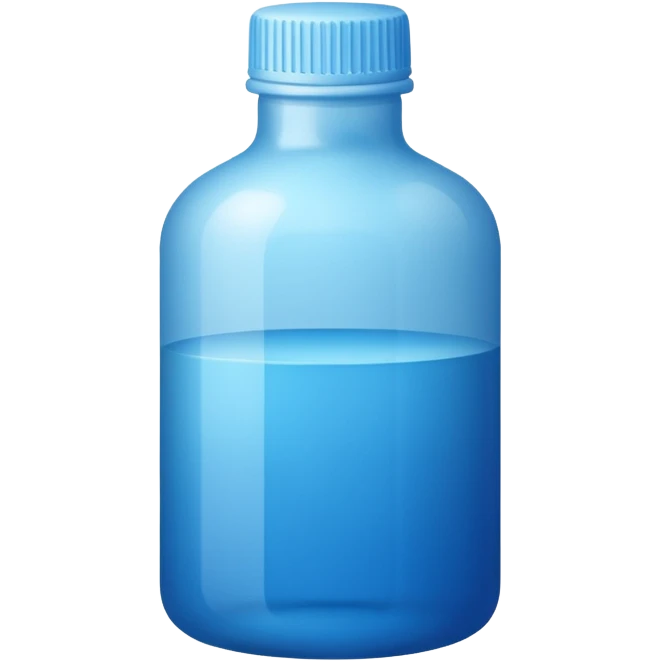medical grade bottle of dye emoji