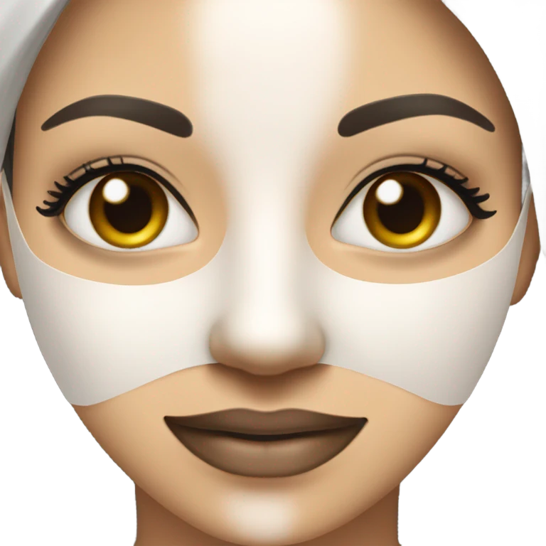 cosmetic face mask emoji