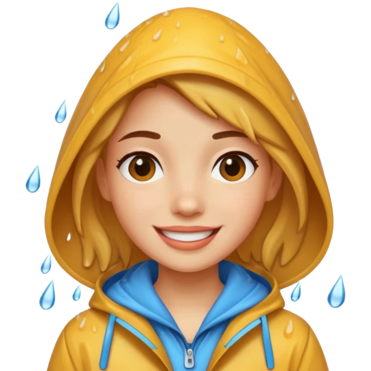Make Sophie rain emoji
