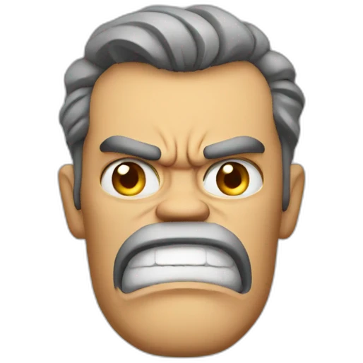 man angry emoji