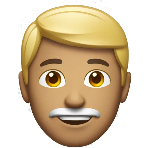 man with laptop front view white skin emoji